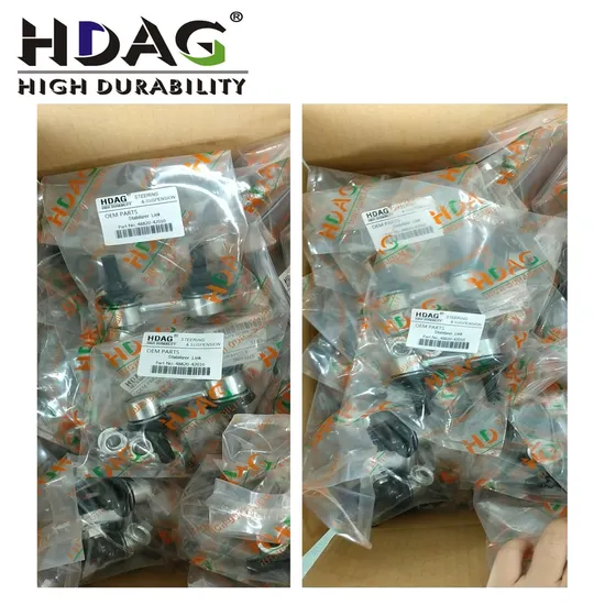 Renault Koleos Nissan Qashqai/X-Trail OEM 용 Hdag 자동차 앞 좌측 우측 볼 조인트 랙 엔드 82934614, 82 93 4614